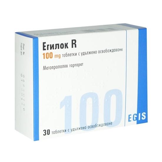 Егилок ретард таблетки 100 МГ Х 30 - Аптека Оптима