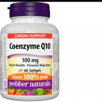 WEBBER NATURALS-КОЕНЗИМ Q10 100 mg X 60