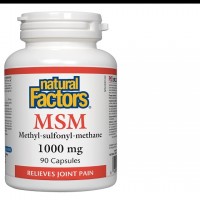 NATURAL FACTORS-МСМ 1000 mg x 90 капсули