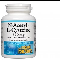 NATURAL FACTORS-Н-АЦЕТИЛ-Л-ЦИСТЕИН 500 mg x 90