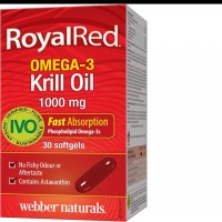 WEBBER NATURALS-КРИЛ МАСЛО ОМEГА-3 RoyalRed® X 30
