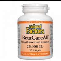 NATURAL FACTORS - BetaCareAll® 25000 IU x 90