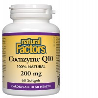 NATURAL FACTORS - КОЕНЗИМ Q10 200 мг X 60