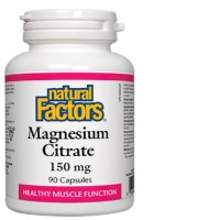 NATURAL FACTORS - МАГНЕЗИЙ (ЦИТРАТ) 150 мг Х 90