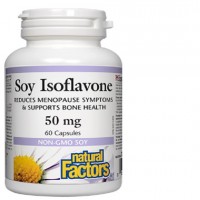 Natural factors соя изофлавони 50мг. х 60 капсули