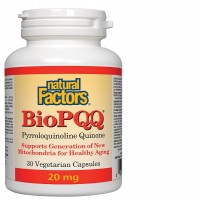 NATURAL FACTORS- BioPQQ®(ПИРОЛОХИНОЛИН КВИНОН)X 30