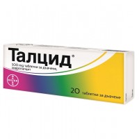 ТАЛЦИД ТАБЛ.500 МГ.Х 20