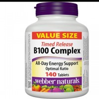 WEBBER NATURALS - VITAMIN B100 Complex х 140 табл.