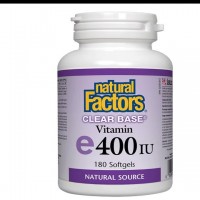 NATURAL FACTORS - ВИТАМИН Е 400 IU х 180