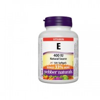 WEBBER NATURALS-ВИТАМИН Е 400 IU x 120 софт. капс.