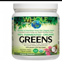 NATURAL FACTORS-100 FERMENTED ORGANIC GREENS X 405